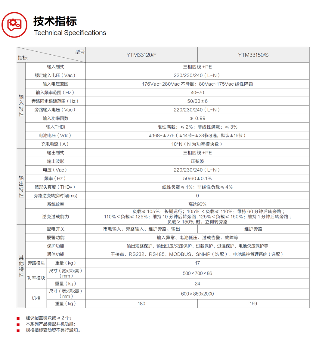 ���AYTM33ϵ��ģ�K��UPS��30-150kVA��